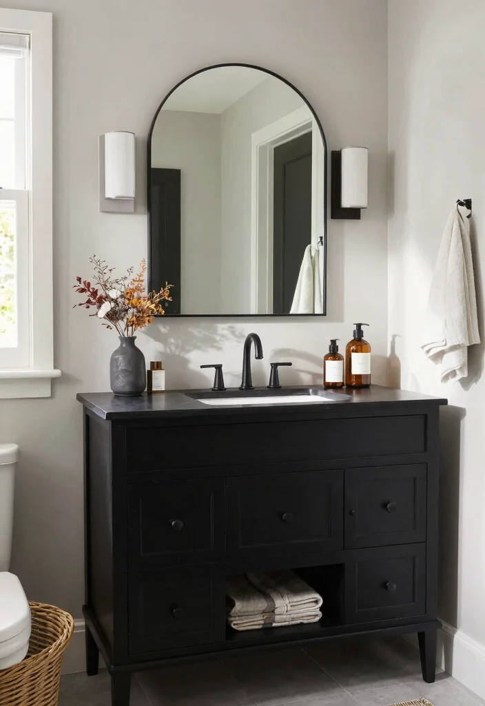 14 Bathroom Ideas With A Black Vanity For Bold Contrast - Conclusion 1