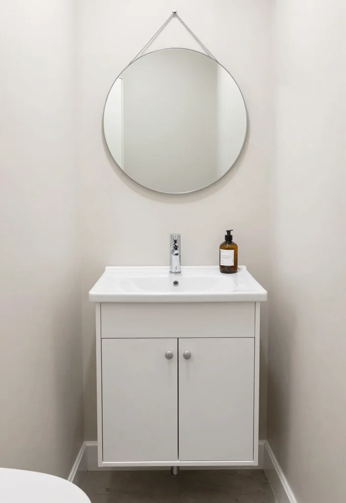 14 Ikea Bathroom Vanity Ideas That Look Custom - 11. Compact Corner Vanities for Space Efficiency 1