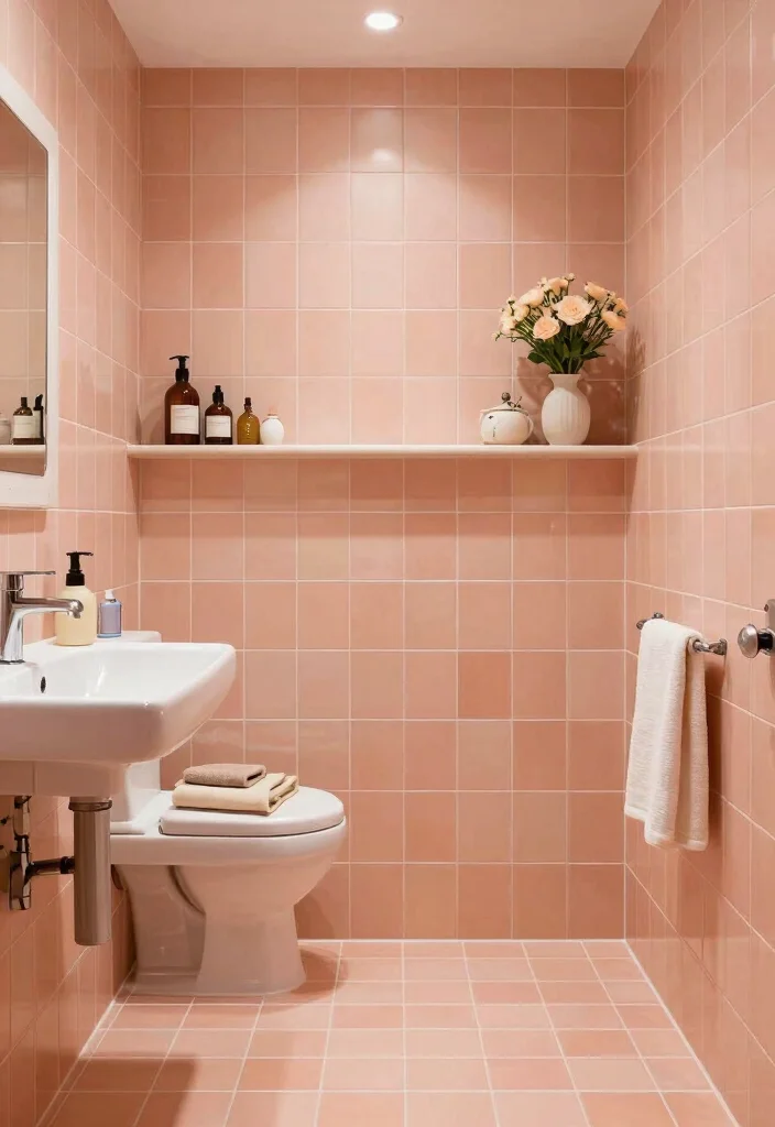 14 Peach Tile Bathroom Ideas With Soft Warm Charm - Conclusion 1