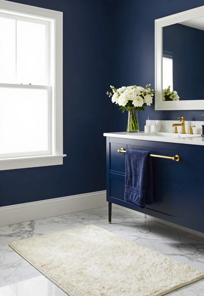 14 Ralph Lauren Bathroom Ideas With Classic Elegance - 1. Elegant Color Palette 1