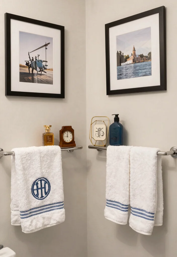 14 Ralph Lauren Bathroom Ideas With Classic Elegance - 12. Personalized Touches 1