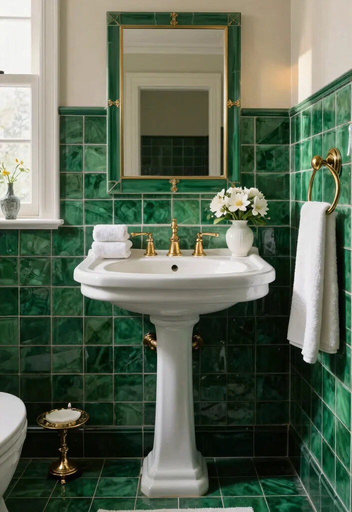 14 Victorian Bathroom Tile Ideas With Historic Charm - 8. Historical Color Palettes 1