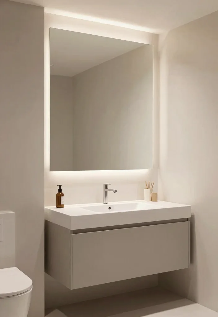 15 Bathroom Alcove Ideas For Smart Space Use - 8. Mirrored Alcove for Depth 1