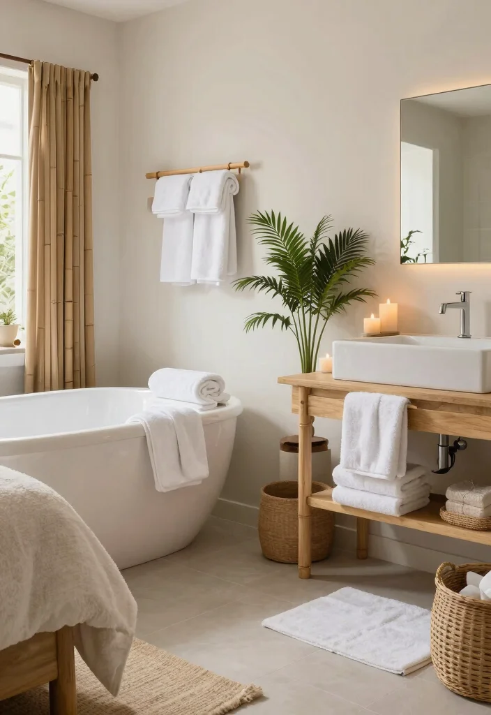 15 Bathroom In Bedroom Ideas For Modern Living - 10. Spa-Inspired Decor 1