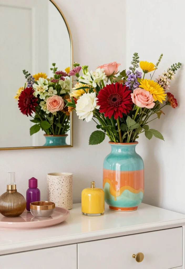 15 Bedroom Ideas With Vanity Chic Functional Corners - 15. Seasonal Decor 1