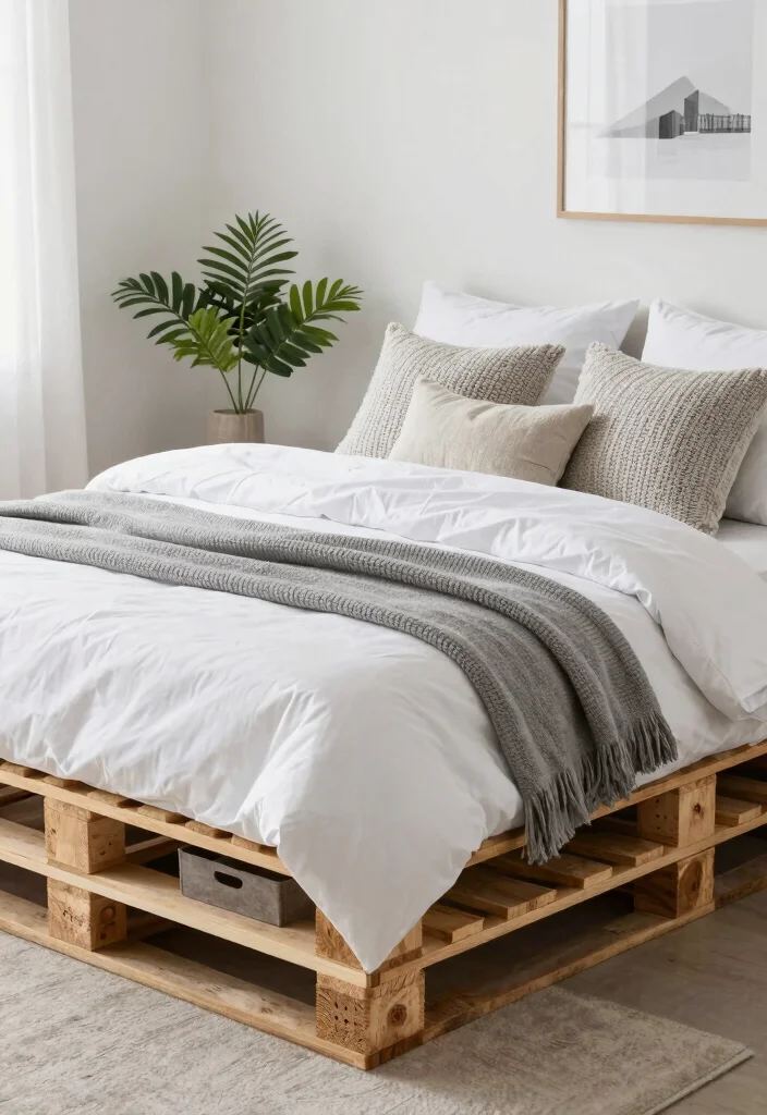 15 Bedroom Without Bed Frame Ideas for a Minimal Relaxed Style - 2. Platform Bed Alternatives 1