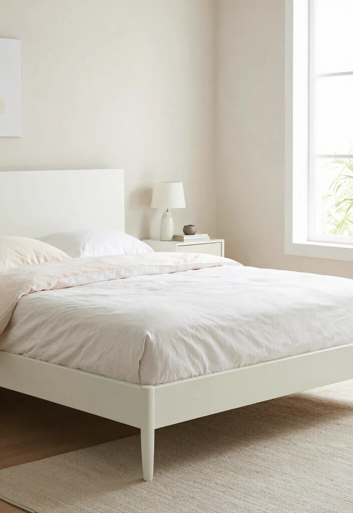 15 Bedroom Without Bed Frame Ideas for a Minimal Relaxed Style - 3. Low-Profile Bed Frames 1
