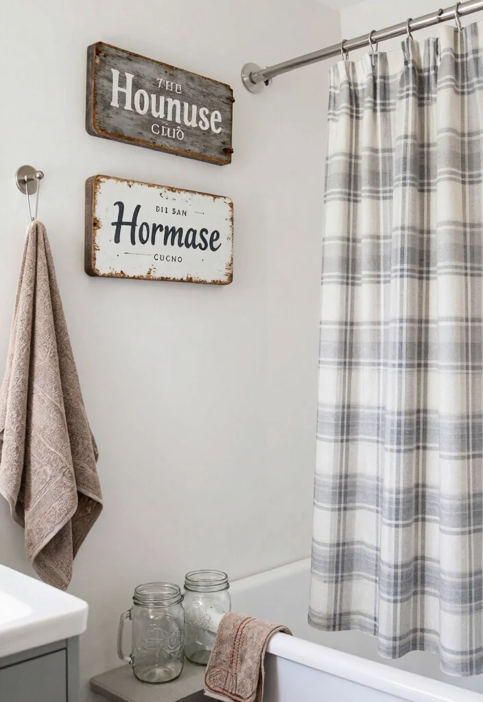 15 Girls Kids Bathroom Ideas With Sweet Personality - 15. Sweet Farmhouse Charm 1