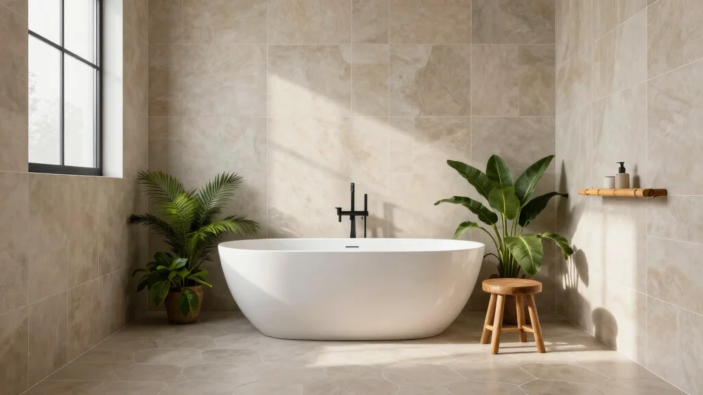 15 Modern Bathroom Tile Ideas For Clean Contemporary Homes