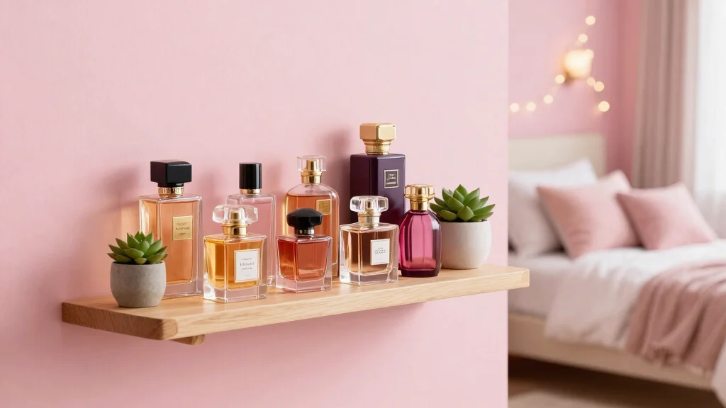 15 Perfume Shelf Ideas for a Bedroom Chic Display