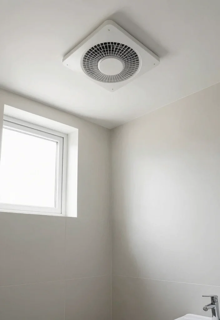 15 Studio Bathroom Ideas For Small Smart Living - 13. Efficient Ventilation Options 1