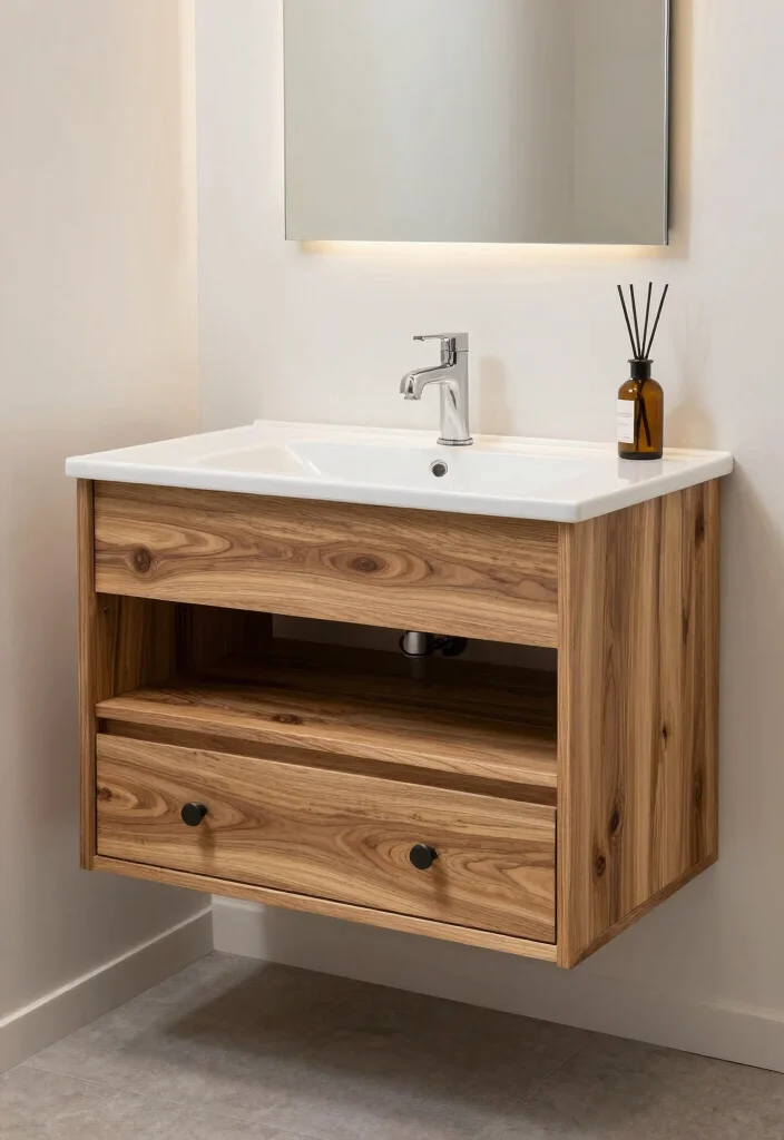 15 Unique Bathroom Vanity Ideas That Make A Statement - 14. Custom Creations 1