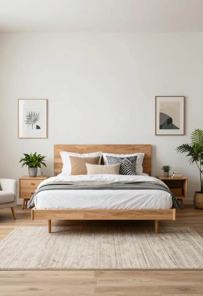 16 Awkward Bedroom Layout Ideas That Actually Work - 3. Floating Furniture Arrangement 1
