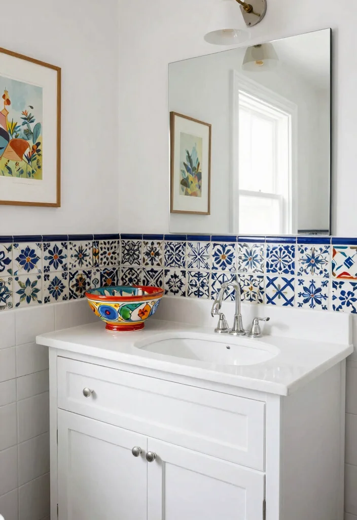 16 Bathroom Vanity Color Ideas That Instantly Update Your Space - 7. Classic White with a Twist 1