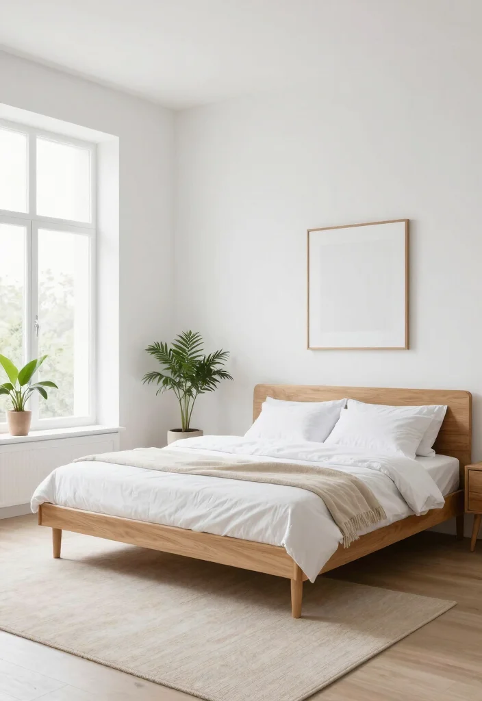 16 Bedroom With High Ceilings Ideas: Grand Cozy Balance - 11. Style with Minimalism 1