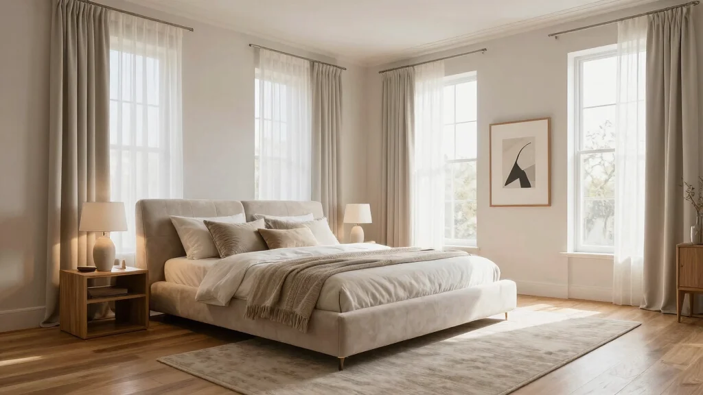 16 Bedroom With High Ceilings Ideas: Grand Cozy Balance