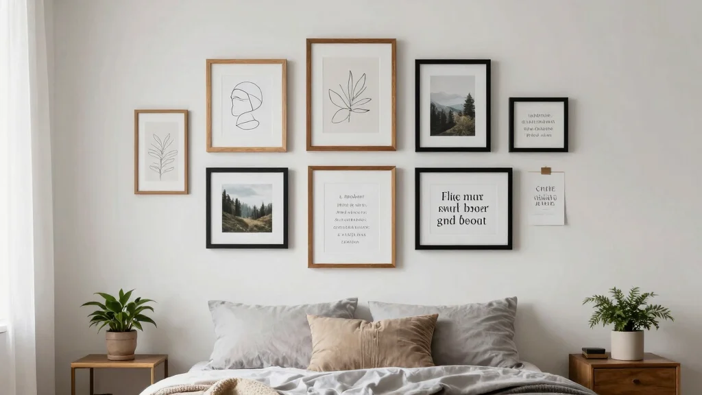 16 Frames on Wall Bedroom Aesthetic Ideas for a Clean, Curated Look