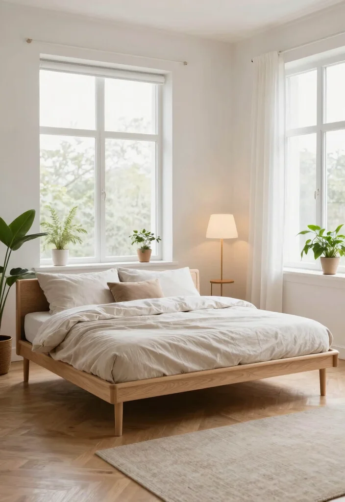 16 Futon Bedroom Ideas for Small Spaces: Flexible Living at Its Best - 10. Scandinavian Style 1