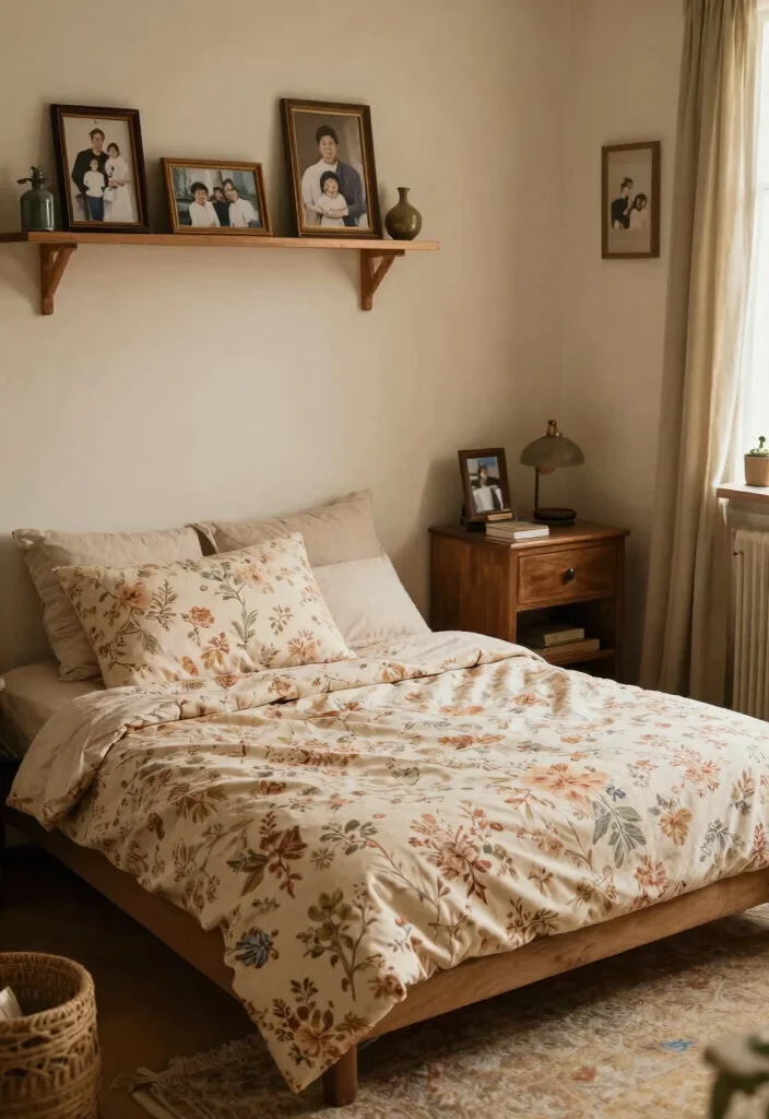 16 Futon Bedroom Ideas for Small Spaces: Flexible Living at Its Best - 9. Vintage Charm 1