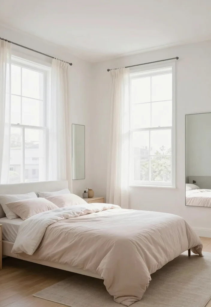 17 Bedroom Ideas With 2 Beds: Stylish Shared Layouts - 17. Light and Airy Atmosphere 1