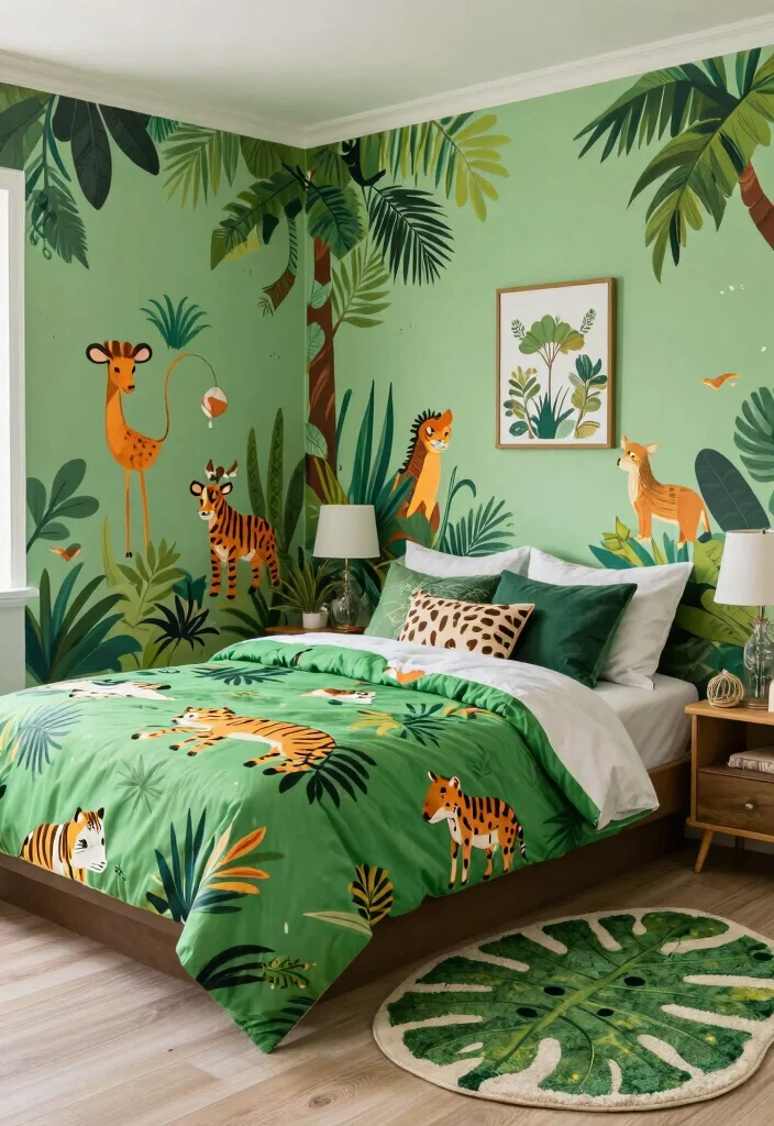 17 Bedroom Ideas With 2 Beds: Stylish Shared Layouts - 7. Themed Shared Spaces 1