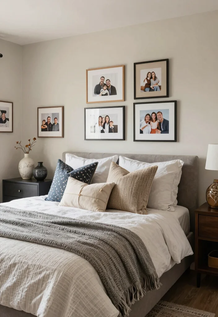 17 Long Bedroom Layout Ideas: Smart Flow Solutions - 17. Incorporate Personal Touches with Accessories 1