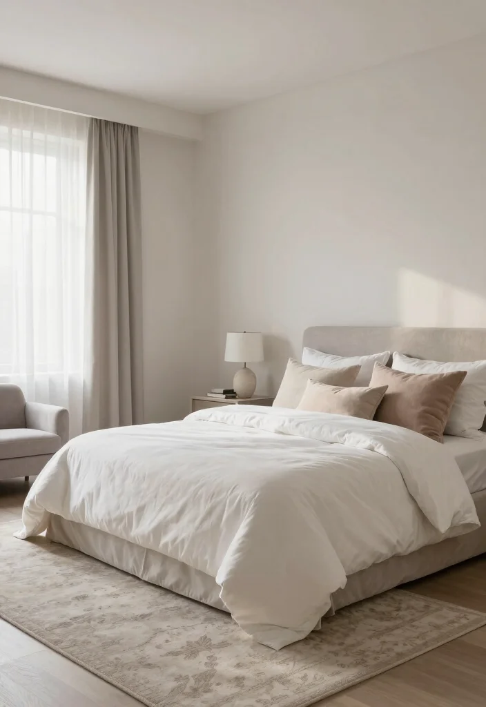 17 Masters Bedroom Interior Design Ideas Elegant and Timeless - 1. Serene Color Palettes 1