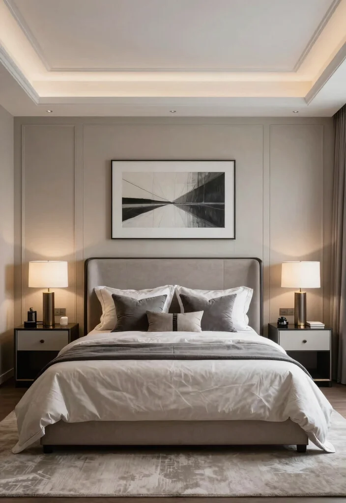 17 Masters Bedroom Interior Design Ideas Elegant and Timeless - 10. Create a Focal Point 1