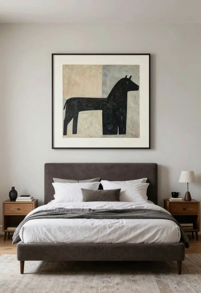 17 Masters Bedroom Interior Design Ideas Elegant and Timeless - 13. Play with Scale and Proportion 1