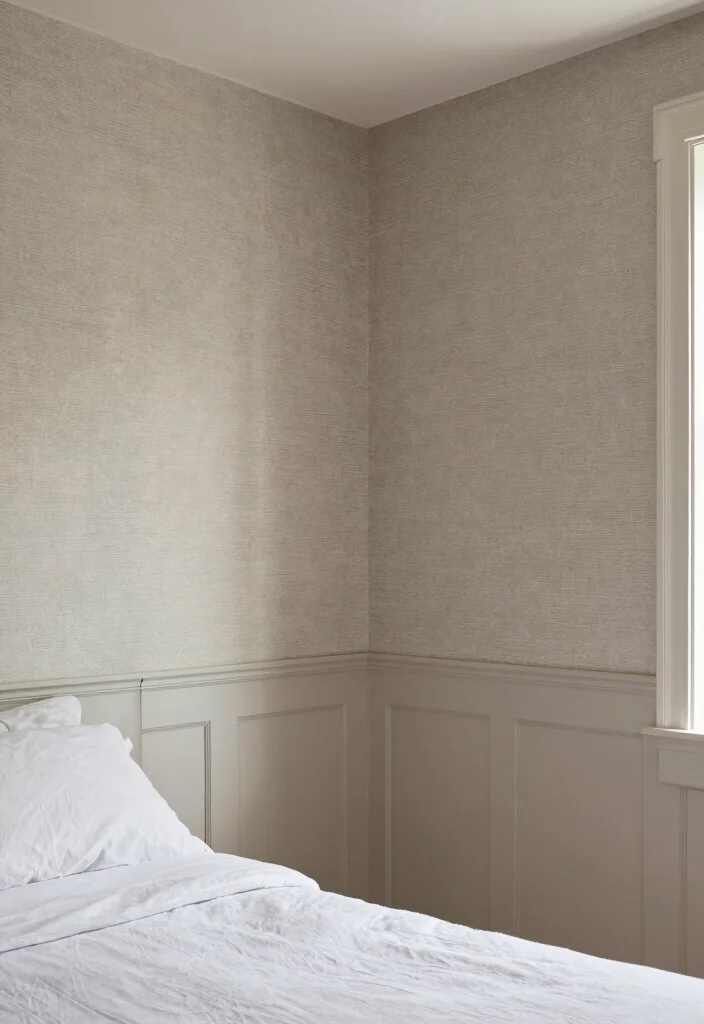 17 Masters Bedroom Interior Design Ideas Elegant and Timeless - 14. Textured Wall Treatments 1