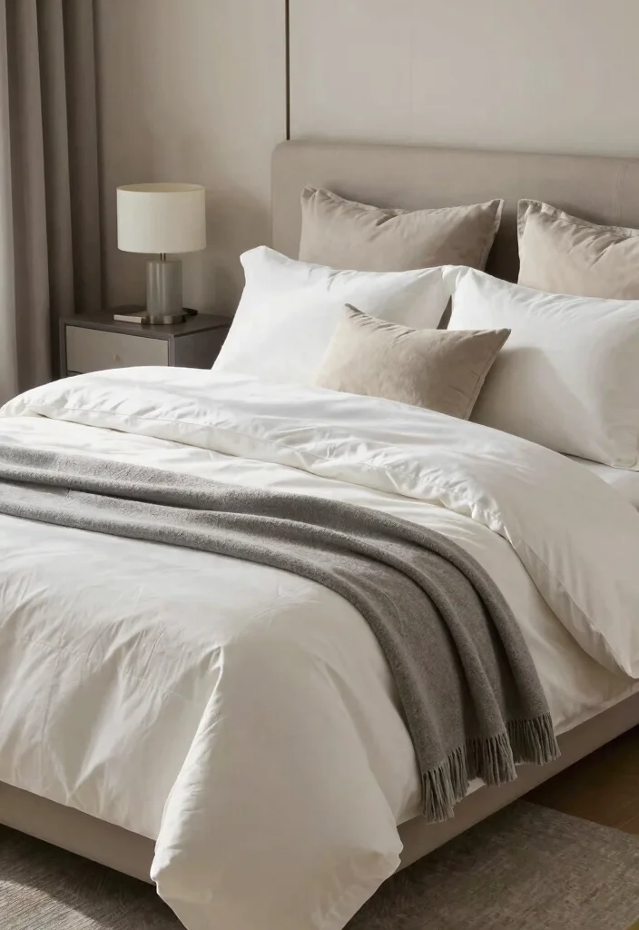 17 Masters Bedroom Interior Design Ideas Elegant and Timeless - 2. Invest in Quality Bedding 1