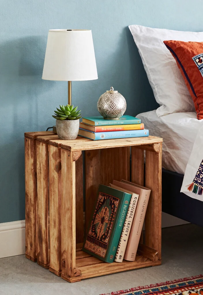 18 Decorating Ideas for the Bedroom: Easy Style Upgrades - 11. Choose Unique Nightstands 1