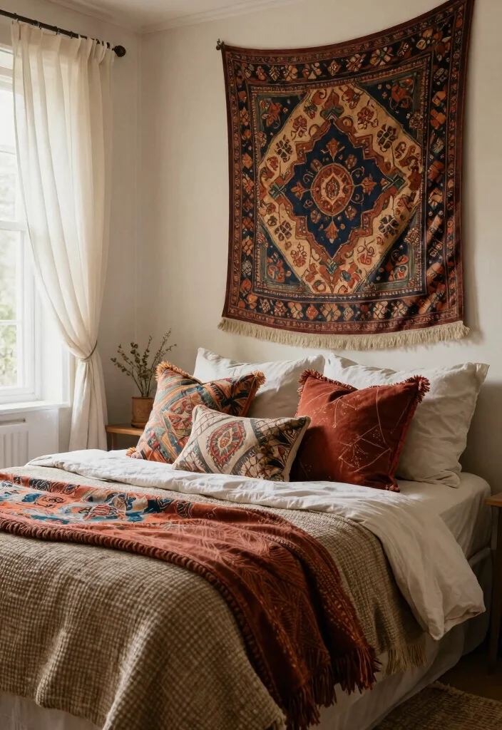 18 Decorating Ideas for the Bedroom: Easy Style Upgrades - 14. Incorporate Textiles Wisely 1