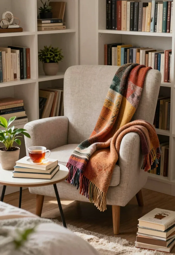 18 Decorating Ideas for the Bedroom: Easy Style Upgrades - 18. Craft a Cozy Reading Nook 1