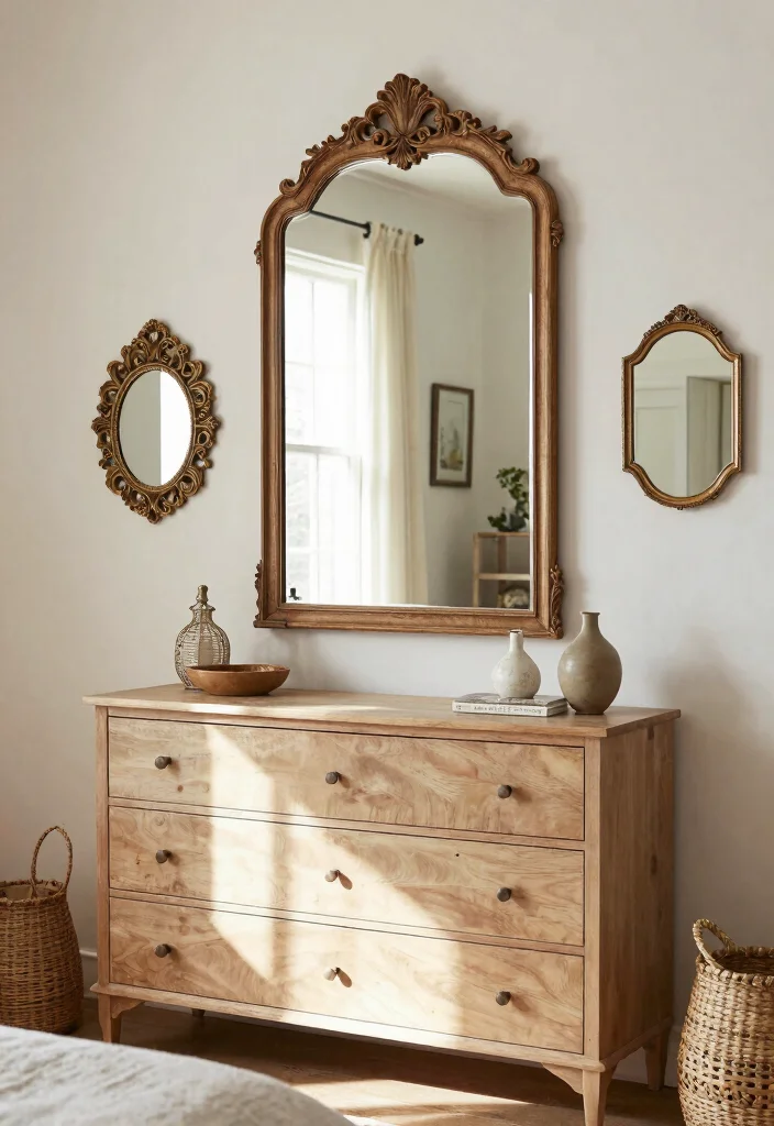 18 Decorating Ideas for the Bedroom: Easy Style Upgrades - 6. Use Decorative Mirrors 1
