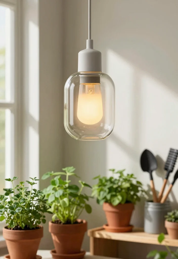 12 Ceiling Light Fixture Ideas That Update Any Room Without Rewiring - 1. Solar-Powered Pendant Lights 1