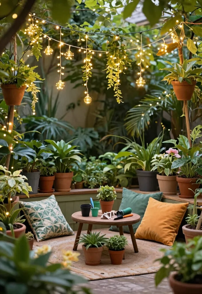 12 Ceiling Light Fixture Ideas That Update Any Room Without Rewiring - 12. Eco-Friendly String Lights 1