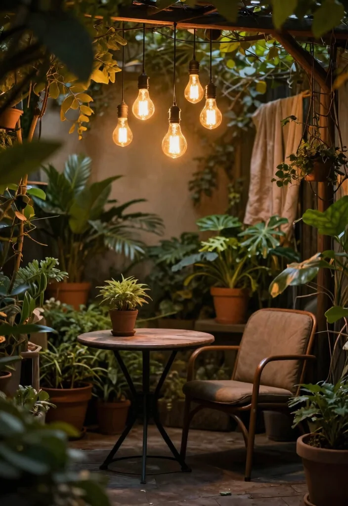 12 Ceiling Light Fixture Ideas That Update Any Room Without Rewiring - 4. Vintage-Inspired Edison Bulbs 1