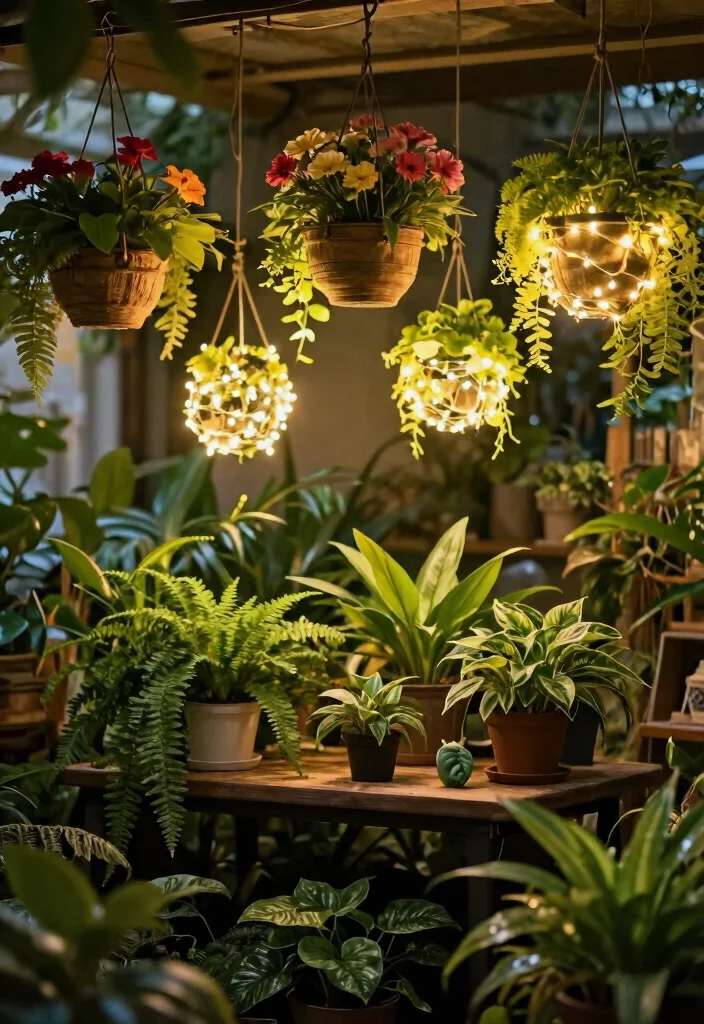 12 Ceiling Light Fixture Ideas That Update Any Room Without Rewiring - 5. Hanging Basket Lights 1