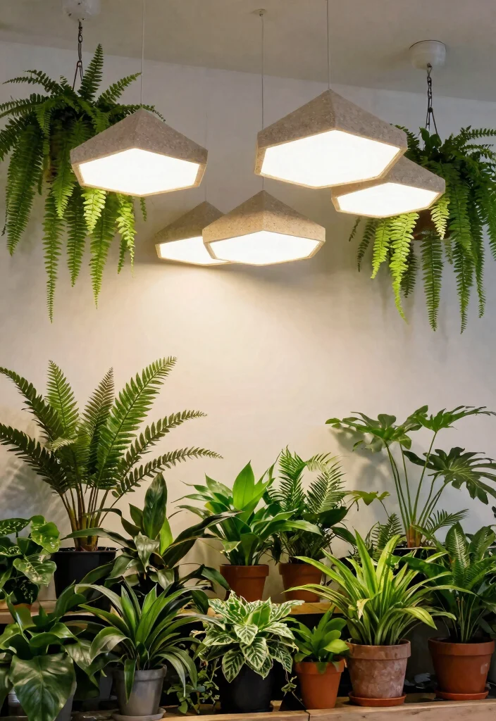 12 Ceiling Light Fixture Ideas That Update Any Room Without Rewiring - 8. Modern Geometric Fixtures 1