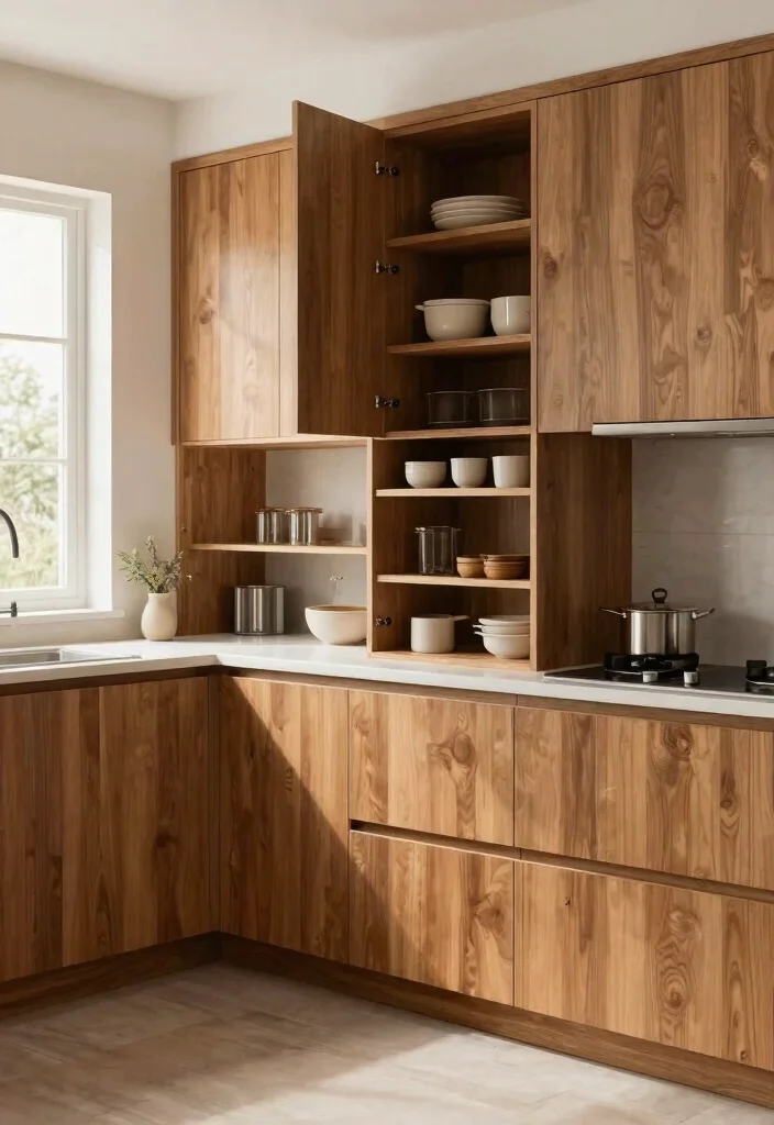 12 Floor to Ceiling Cabinets That Maximize Tight Kitchens - 11. Customizable Cabinet Systems 1