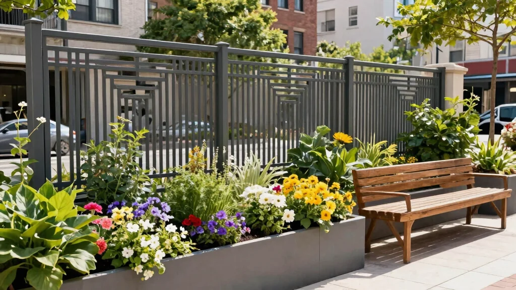 12 Metal Privacy Fence Ideas That Block Views Without Rusting