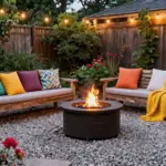 12 Pea Gravel Fire Pit Ideas on a Budget That Drain Fast After Rain