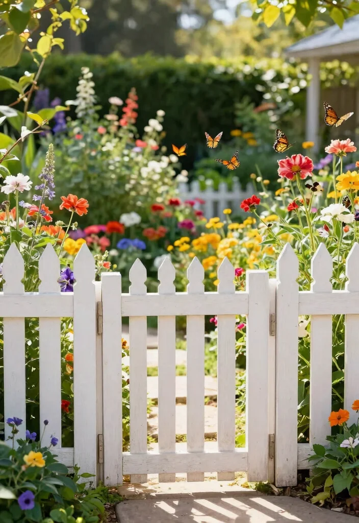 12 Timber Fence Ideas That Last 15+ Years Without Rotting - 12. Traditional Picket Fencing – Timeless Appeal 1