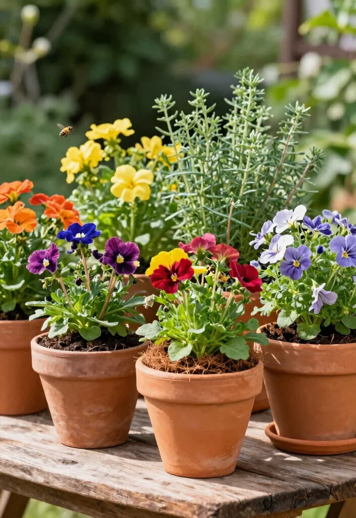 14 Garden Planter Ideas That Drain Well and Don't Rot - 10. Clay Pots with Coco Coir Liners 1