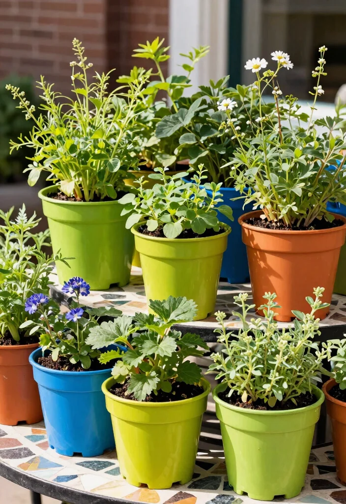 14 Garden Planter Ideas That Drain Well and Don't Rot - 7. Recycled Plastic Containers 1
