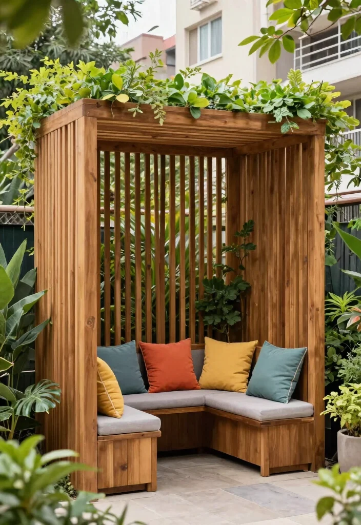 14 Modern Fence Design Ideas That Add Curb Appeal - 10. Privacy Screens 1