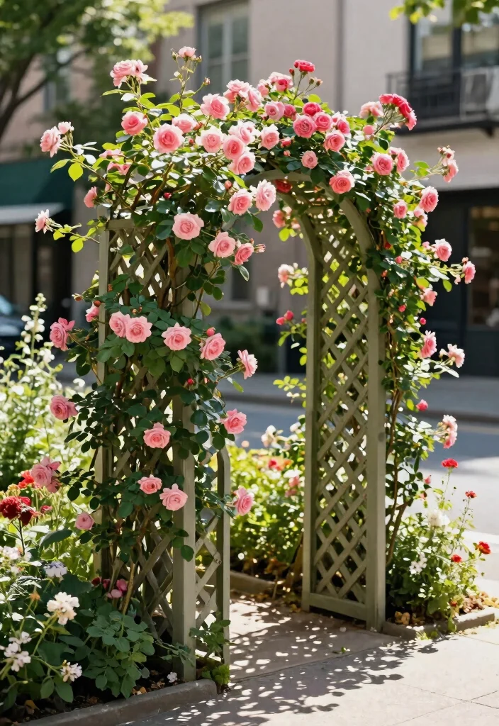 14 Modern Fence Design Ideas That Add Curb Appeal - 6. Lattice Fencing 1