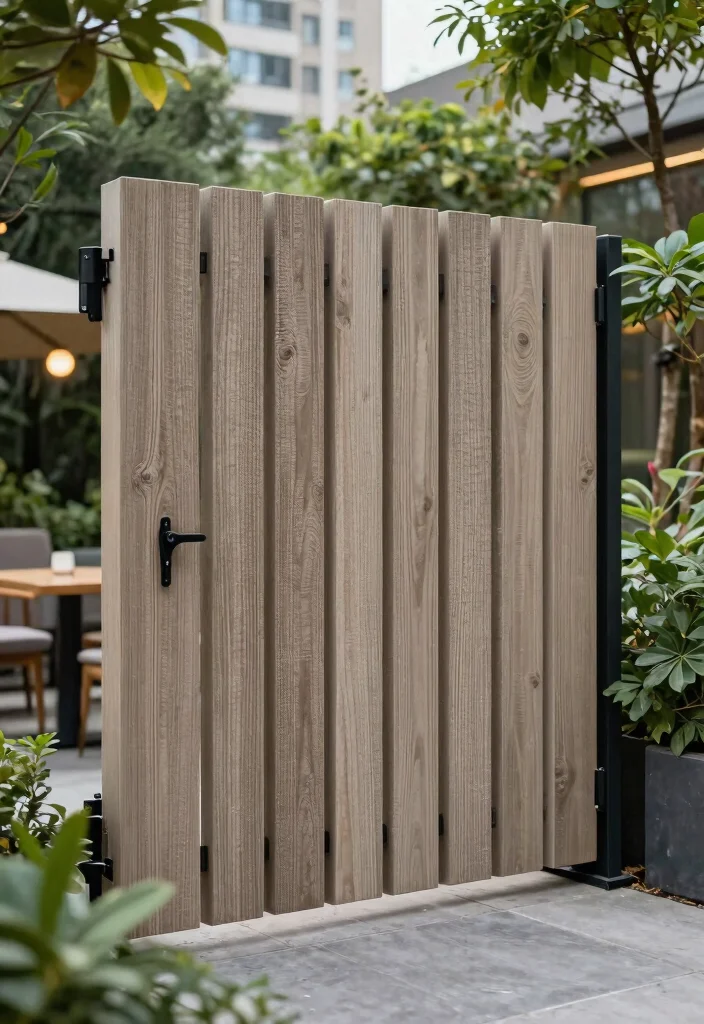 14 Modern Fence Design Ideas That Add Curb Appeal - 9. Acoustic Fencing 1