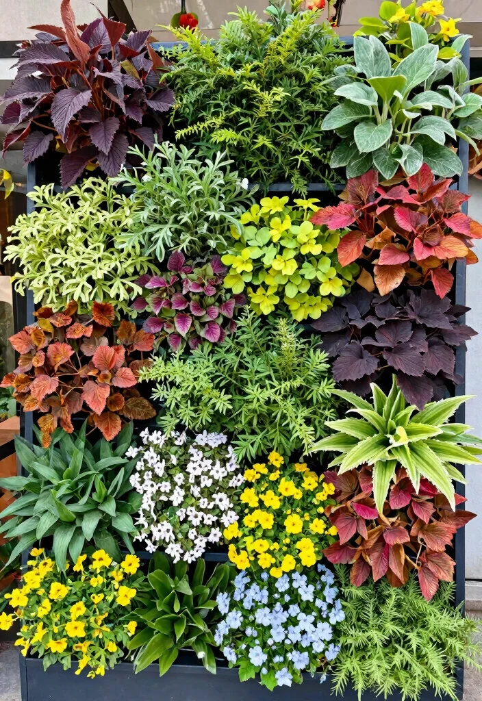 14 Outdoor Planter Wall Ideas That Turn Blank Fences Into Vertical Gardens - 14. Seasonal Plant Rotation 1